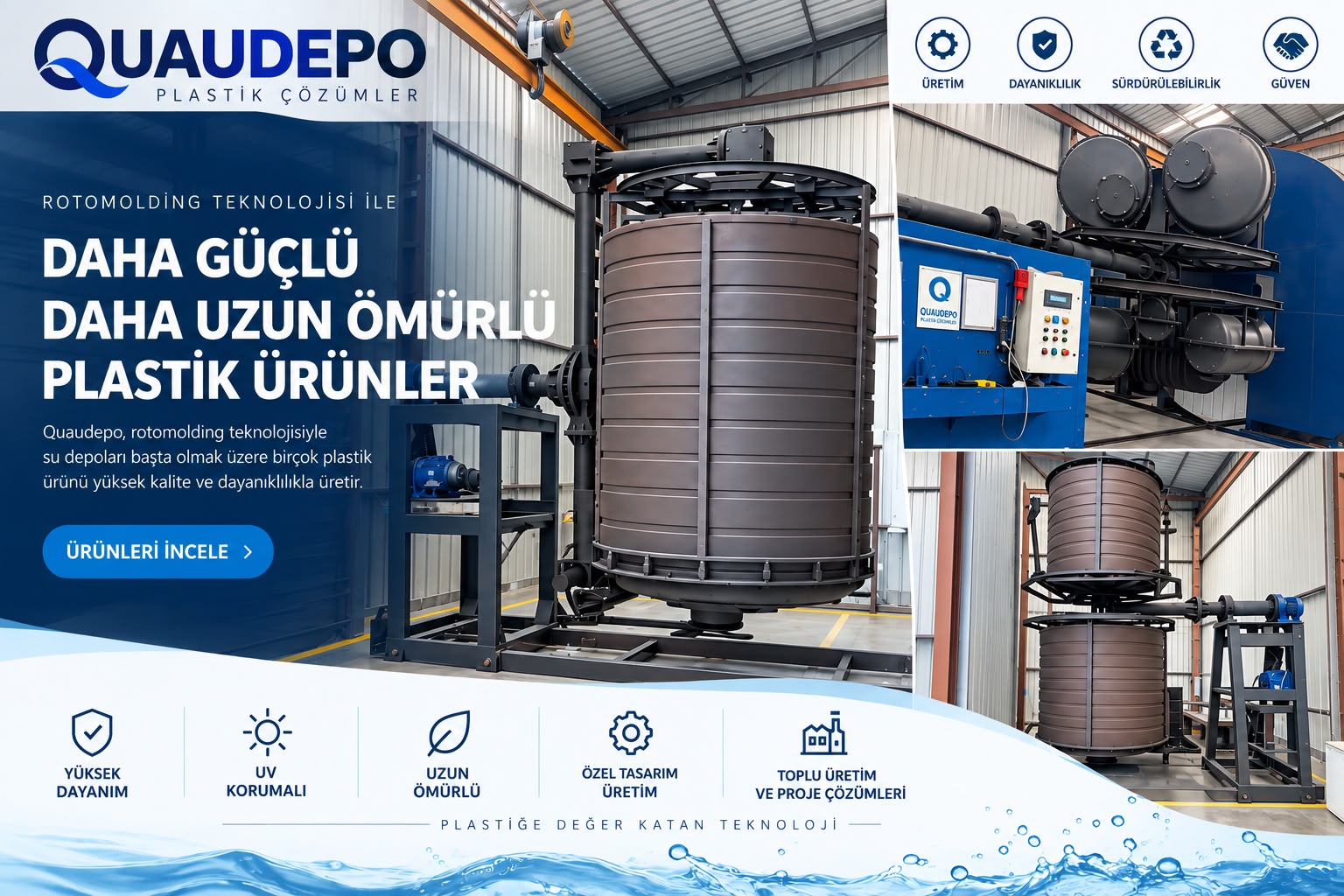Rotomolding Teknolojisinin Plastik Üretimindeki Büyük Avantajları