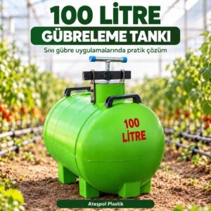 100 litre gübreleme tankı